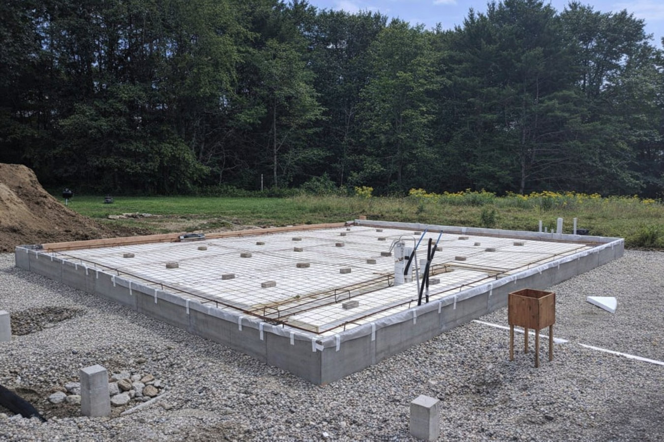 Slab foundation building in Santa Monica, CA